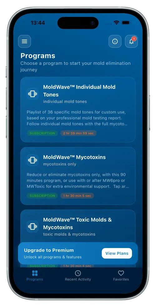 Spirogenix MoldWave™ App
